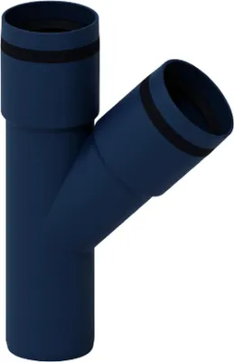 Obrázok produktu pre Poloplast POLO-KAL XS, odbočka, DN 40/40/45, 1 ks.