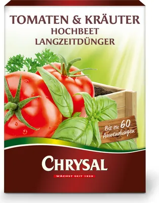 Produktbild von Chrysal Tomaten & Kräuter Hochbeet Langzeitdünger - 900 g