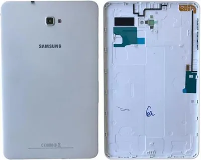 Produktbild von Original Samsung Galaxy Tab A 2016 T580 Akkudeckel Backcover Batterie Deckel Weiß & Werkzeug