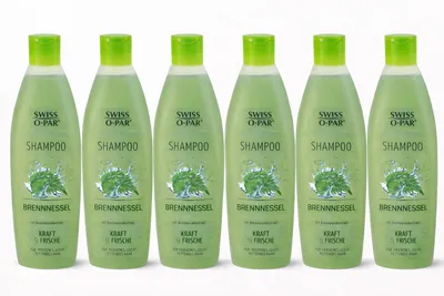 Produktbild von Swiss-O-Par Brennnessel Shampoo | VEGAN | 250ml - für Trockenes, leicht fettendes Haar & ohen Mikroplastik (6)