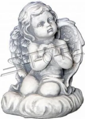 Image de Ange de la tombe Croix Décorations funéraires Pierre Décoration Statue Sculptures 201068
