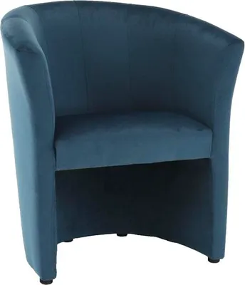 Produktbild von Kondela Konferenzsessel Cuba - blauer Stoff