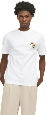 Image de Jack & Jones Tampa Back T-shirt manches courtes Blanc M Homme Blanc M