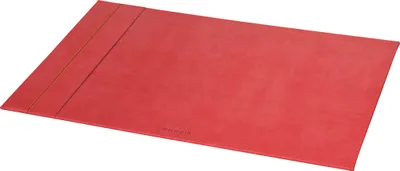 Produktbild von Rhodia feste Schreibtischunterlage Kunstleder, 60x40cm Koralle 194489C