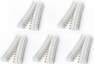 Produktbild von Variante Lüsterklemmen steckbar 1,5 / 2,5 / 6,0 mm² 1 / 5 / 10 Paar - Art: 5 x Paare 6 mm² (12HP)