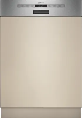 Produktbild von Neff S245ECS15E, Halb integriert, Standardgröße (60 cm), Gebürsteter Stahl, Edelstahl, Tasten, 1,75 m