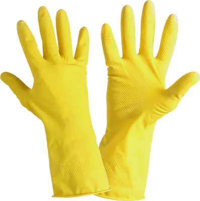 Produktbild von Latexhandschuhe, Gelb, Karton, "10", Ce, Lahti