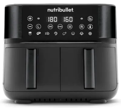 Obrázok produktu pre Dvuzónová fritéza Nutribullet Airfryer NBA081B, 2850 W