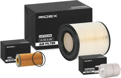 Produktbild von RIDEX Filterset Inspektionspaket Filtersatz für AUDI A6 Limousine (4F2, C6)