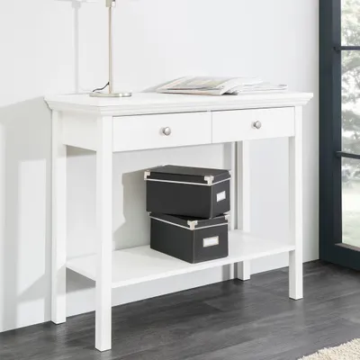 Produktbild von Konsole Landström 44 weiß 90x75x35 cm Konsolentisch Landhausmöbel