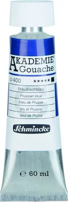 Produktbild von Schmincke 60ml AKADEMIE Gouache Preussischblau Gouache 22 400 011