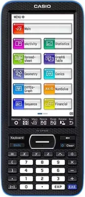 Zdjęcie produktu dla Casio ClassPad fx-CP400, Kieszeń, Kalkulator graficzny, Bateria, Czarny