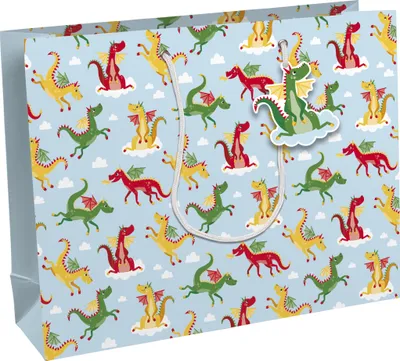 Produktbild von Clairefontaine 6x Drachen, Geschenktasche 37x11,8x27,5 Mehrfarbig 32475-6C