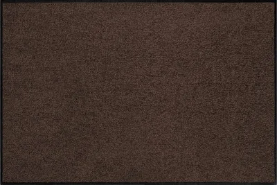 Produktbild von Salonloewe Monochrome UNI SCHOKOBRAUN Fußmatte Wohnmatte in verschiedenen Größen