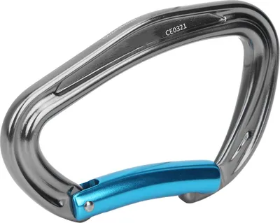 Produktbild von Outdoor-Kletterausrüstung Schutzschnalle Karabiner Sicherheitsverlängerungen Grau Blau