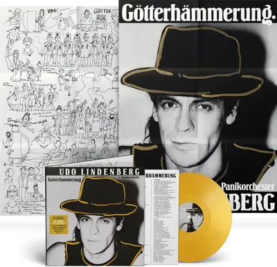 Obrázok produktu pre Udo Lindenberg: Udo Lindenberg: Götterhämmerung (40th Anniversary) (Limited Handnumbered Edition) (Gold Vinyl) - - (LP / G)