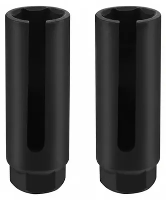 Lambdasonde-Nuss 22 mm, 2 Stück, Chrom-Vanadium-Stahl, O2-Sensor-Werkzeug