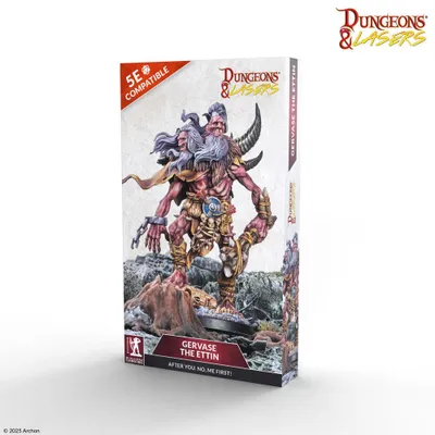 Zdjęcie produktu dla Gervase the Ettin – Figurka z serii Dungeons & Lasers