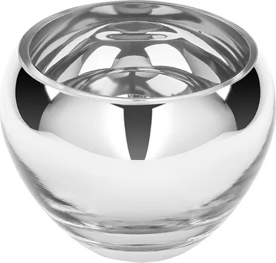 Produktbild von Fink Teelichthalter aus Glas in  silber