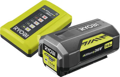 Produktbild von RYOBI Akku-Starterset RY36BC17A-140 MAX POWER 36V 4Ah, Li-Ion-Akku 36 Volt, Lithium+ Akku, Ladegerät, Batterie, Charger