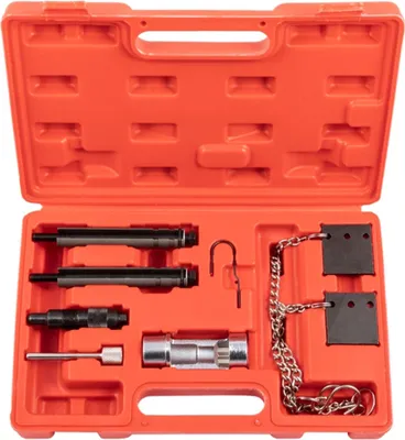 Immagine prodotto di Kit messa in fase motori, attrezzi per il bloccaggio della cinghia di distribuzione dell'albero a camme del motore, compatibile con VW Audi V6 V8 TDI