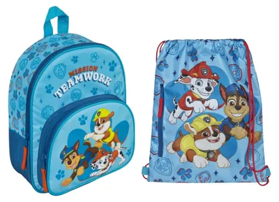 Produktbild von Paw Patrol Tassen-Set; Rucksack und Sportbeutel