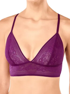 Produktbild von Sloggi Zero Lace Bralette BH Ohne Bügel, Farbe: Violett (Wild Cherry), Größe: XS