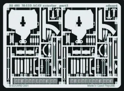 Produktbild von Eduard Accessories M-113 ACAV Fotoätzsatz 3935401