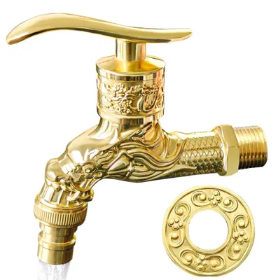 Immagine prodotto di Rubinetto vintage per acqua - Montaggio a parete - Ottone