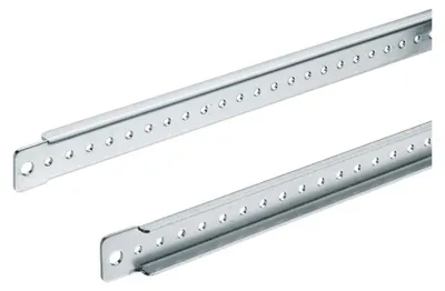 Obrázek produktu pro Rittal 4697.000, Montážní lišta, Stříbrná, 20 kusů