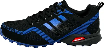 Produktbild von Nowalnd Herren Damen Sneaker Sportschuhe Laufschuhe Turnschuhe Runners,Schwarz/Königsblau,45