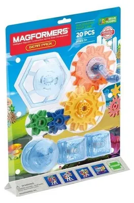 Produktbild von Magformers Zahnrad-Set Konstruktionsspielzeug