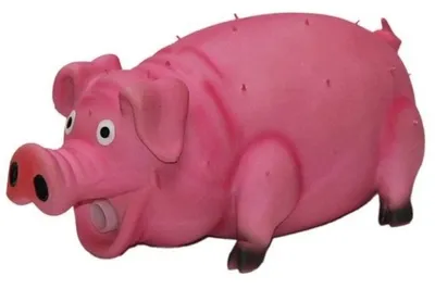 Obrázok produktu pre Nobby 69084, Pes, Hračka domček pre psa, Ružová, Latex, Žuvanie, 200 mm