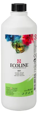 Obrázek produktu pro Ecoline Tekutá akvarelová láhev 490 ml Světle zelená 601
