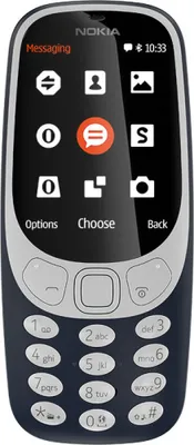 Produktbild von Nokia 3310, Balken, 6,1 cm (2.4"), 240 x 320 Pixel, Bluetooth, 1200 mAh, Blau