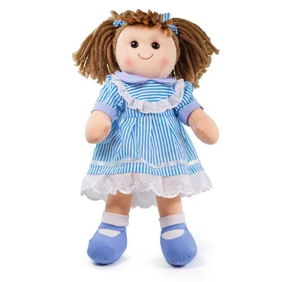 Produktbild von Bigjigs Toys Stoffpuppe Amelia 38 cm