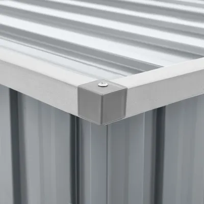 Produktbild von vidaXL Gartenbox Grau 109 x 67 x 65 cm