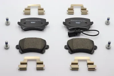 Produktbild von FERODO Bremsbeläge Satz Hinten für AUDI Q3 (8UB, 8UG) FDB5451