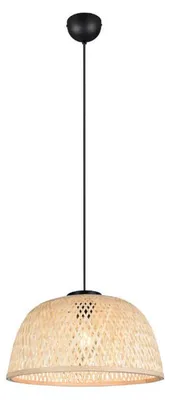 Zdjęcie produktu dla Casalum R36091032 Lampa wisząca Laurent E27 ⌀40cm czarny mat
