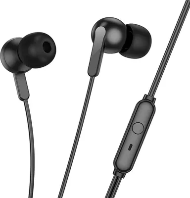 Produktbild von HOCO Ohrhörer mit Mikrofon M124 weiß, Klinke 3,5 mm