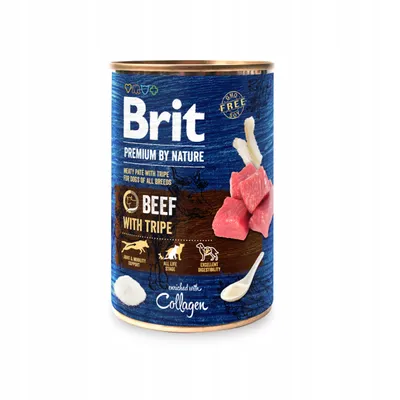 Produktbild von Brit Premium By Nature Rinderstreifen 400g