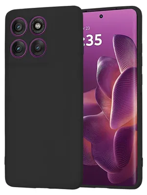 Produktbild von Techsuit – SoftFlex-Hülle für Motorola Edge 60 Pro – schwarz