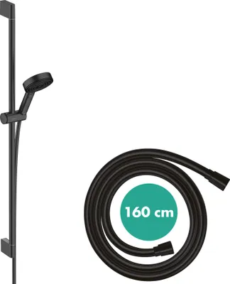 Immagine prodotto di hansgrohe Pulsify Select S set de douche 105, EcoSmart, 3jet Relaxation, barre de douche 900mm incluse, 24171670, 24171670
