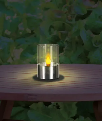 Produktbild von GLOBO Solarleuchte Garten Tischlampe Kerze Solarlampe Außen Leuchte Solar 33539