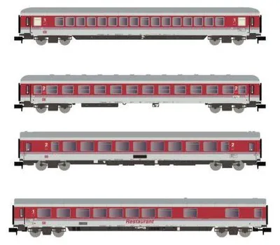 Produktbild von Arnold 4-tlg. Set Reisezugwagen DB AG InterCity, Ep. V HN4360