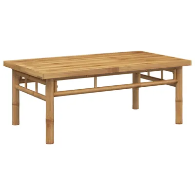 Zdjęcie produktu dla vidaXL Stolik kawowy 90x50x35 cm bambusowy