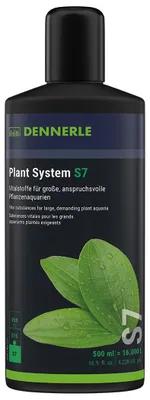 Produktbild von Dennerle Plant System S7, 500 ml - Vitalstoffe für große, anspruchsvolle Pflanzenaquarien