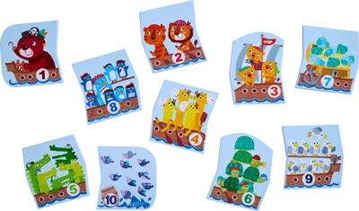Produktbild von HABA Badespielzeug Zahlenpuzzle, Badepuzzle, Zahlen Puzzle, Wasserspielzeug, ab 18 Monaten, 306446