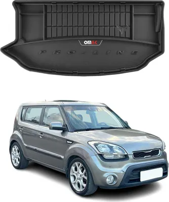 Obrázok produktu pre OMAC gumová vložka do kufra pre Kia Soul XL 2008-2013 TPE vložka do kufra čierna