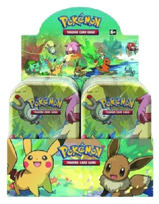 Productafbeelding van Pokémon Kanto Friends Mini Blikjes - Displayverpakking